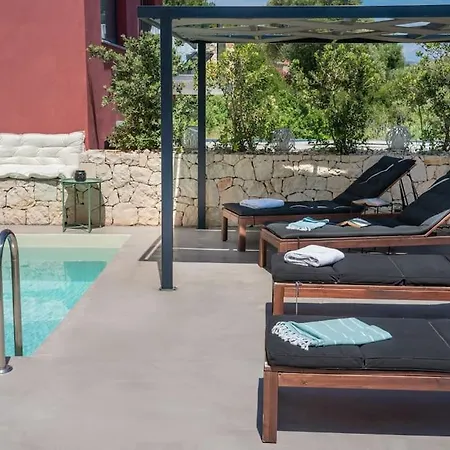 Elisabeth Sea View Private Pool Fiskardo Kefalonia Vilă *