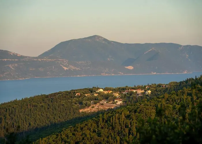 ヴィラ Elisabeth Sea View Private Pool Fiskardo Kefalonia *