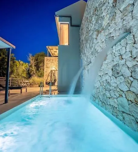 Elisabeth Sea View Private Pool Fiskardo Kefalonia ヴィラ Katsaráta
