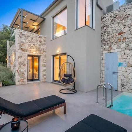Βίλα Elisabeth Sea View Private Pool Fiskardo Kefalonia *