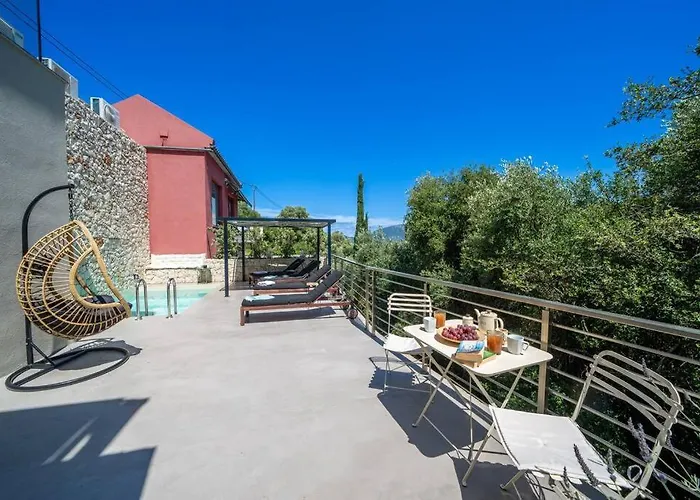 Βίλα Elisabeth Sea View Private Pool Fiskardo Kefalonia