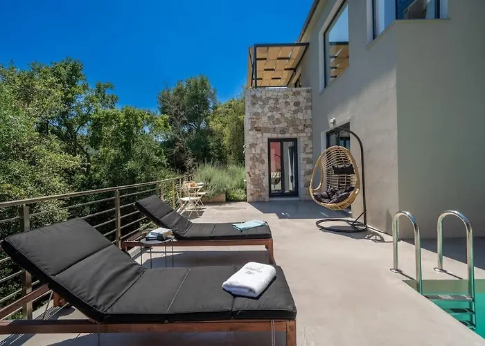 Elisabeth Sea View Private Pool Fiskardo Kefalonia