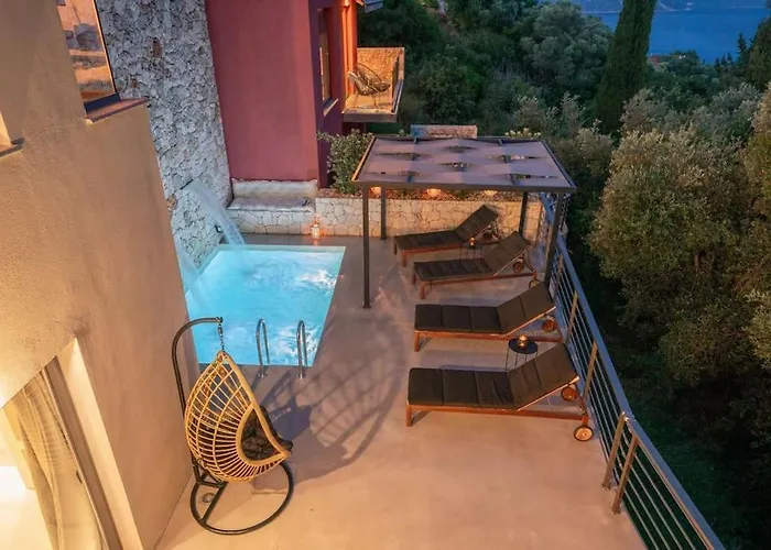 Elisabeth Sea View Private Pool Fiskardo Kefalonia Κατσαράτα