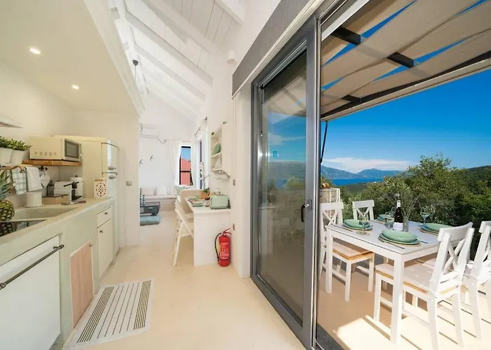 Elisabeth Sea View Private Pool Fiskardo Kefalonia 빌라 Katsaráta
